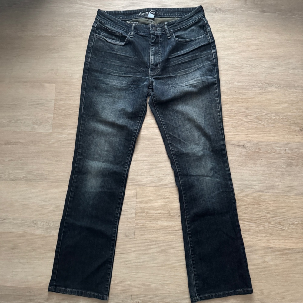 Kenneth Cole Bootcut DarkWash Jeans
